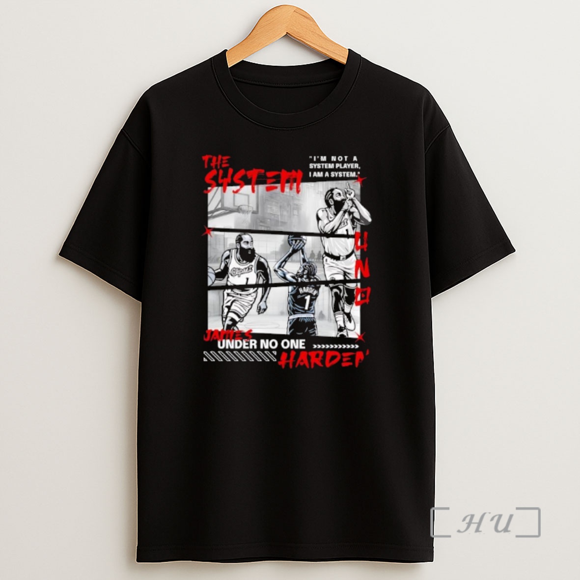Officials The System Im Not A System Player I Am A Systemharden Jamies Under No One Harden Premium Shirt Sweatshirt Tee