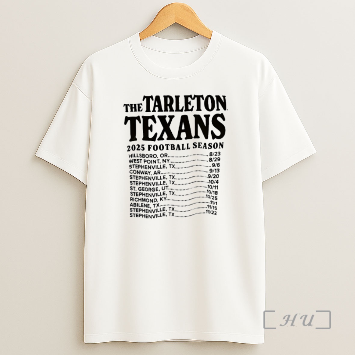 Officials The Tarleton State Texans Football Season 2025 Premium Shirt Sweatshirt Tee
