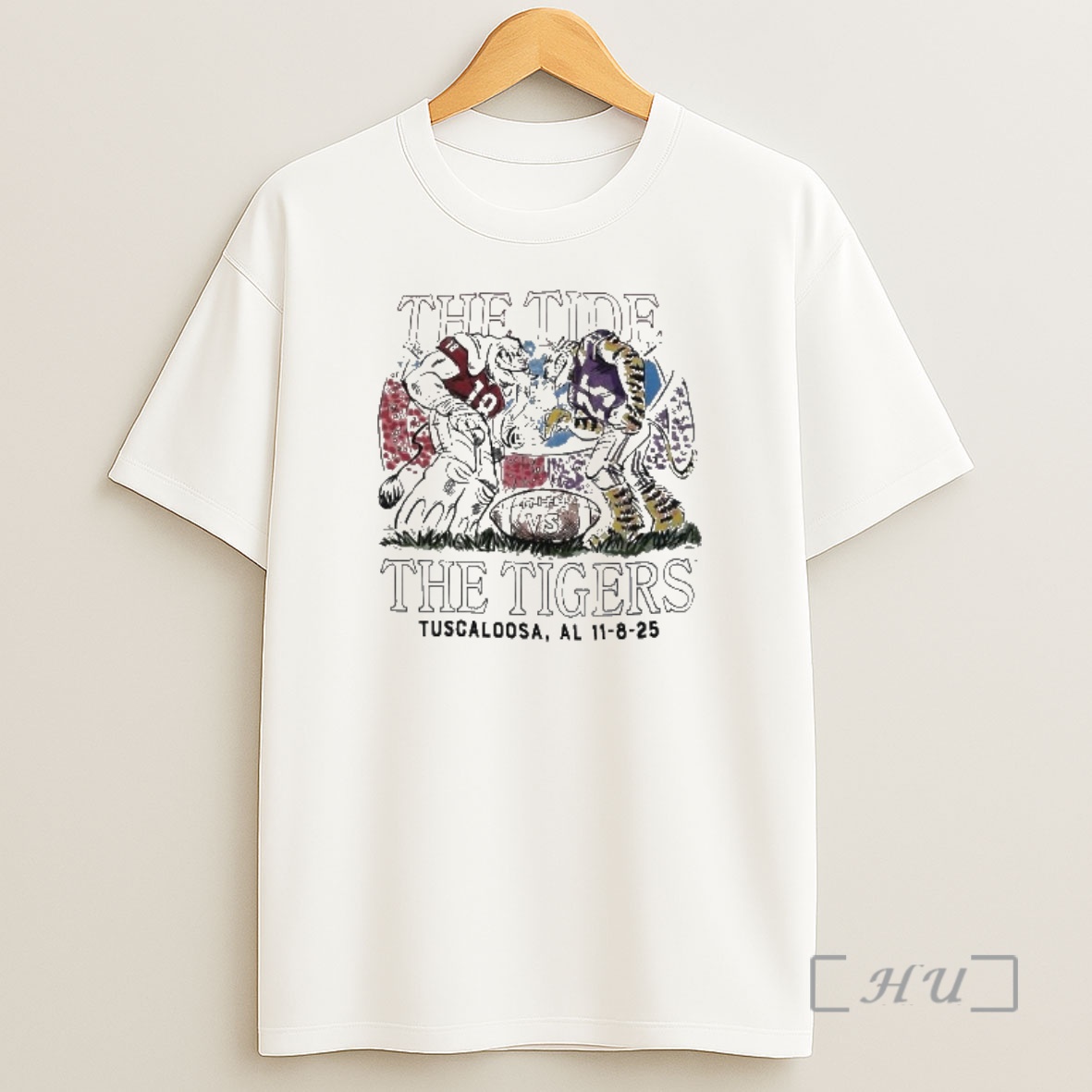 Officials The Tide Vs The Tigers Tuscaloosa Al 11 8 25 Premium Shirt Sweatshirt Tee
