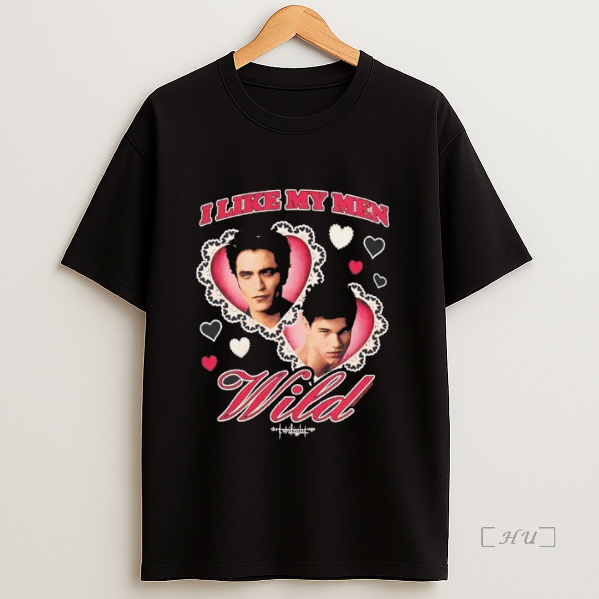 Officials The Twilight Saga Edward And Jacob Hearts Premium Shirt Sweatshirt Tee