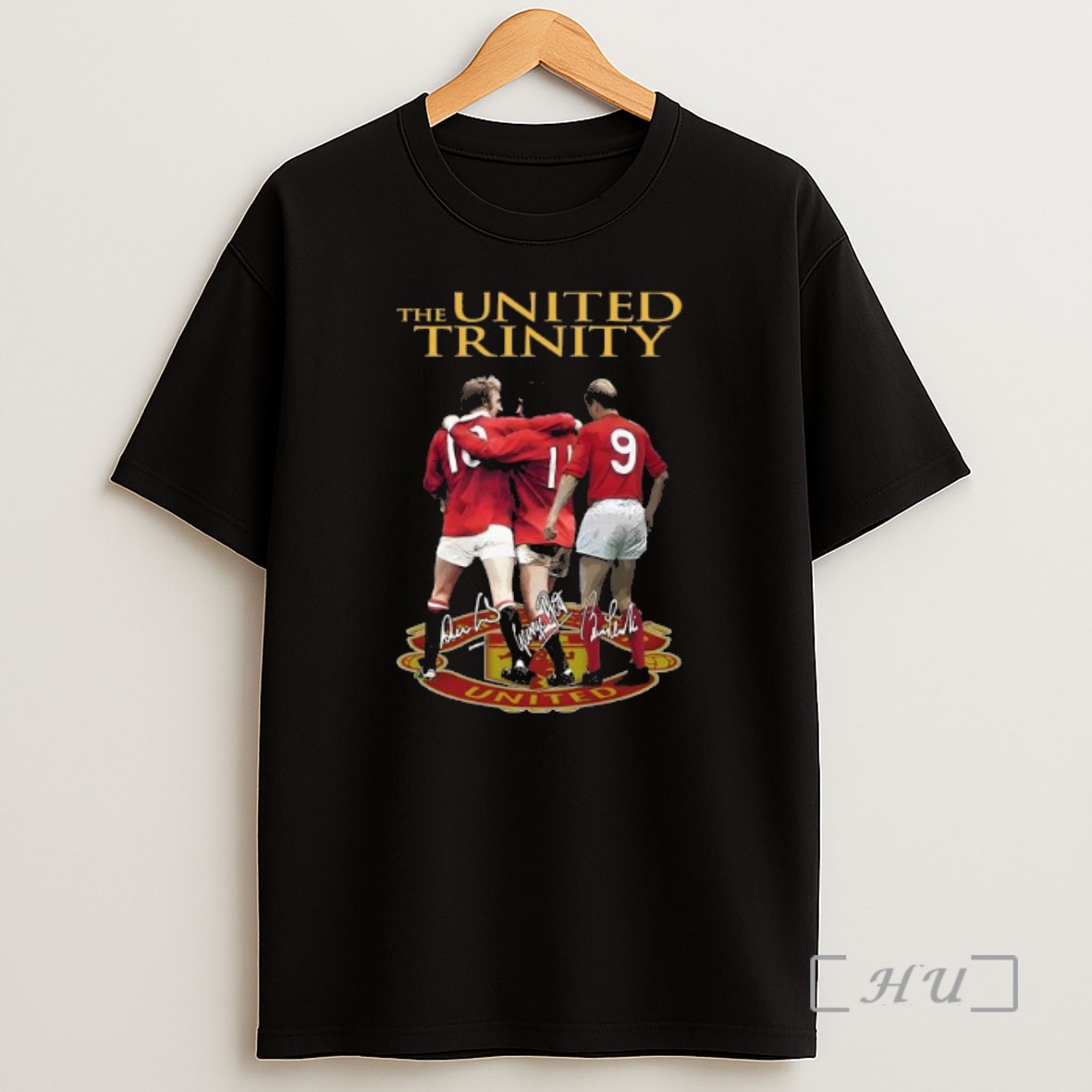 Officials The United Trinity Manchester United Fc Signatures Premium Shirt Sweatshirt Tee