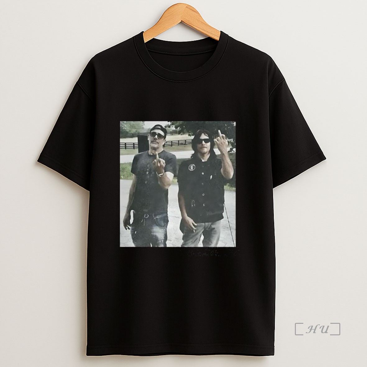 Officials The Walking Dead Horror Tv Series Character Middle Finger Meme Premium Shirt Sweatshirt Tee