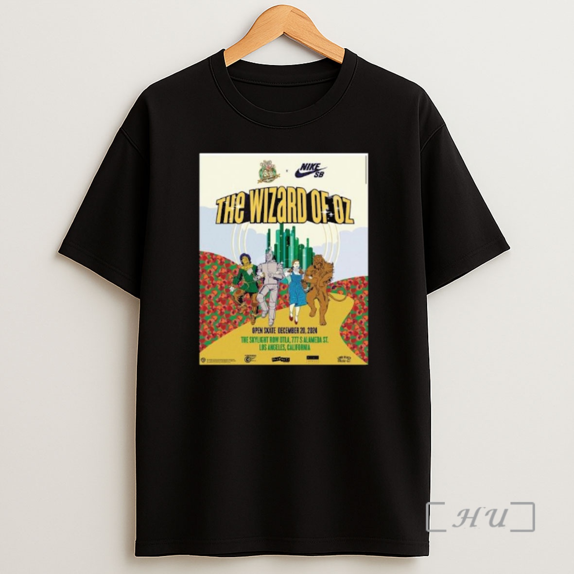 Officials The Wizard Of Oz X Nike Sb For Open Skate December 20th 2024 At The Skylight Row Dtla 777 S Alameda St Premium Shirt Sweatshirt Tee