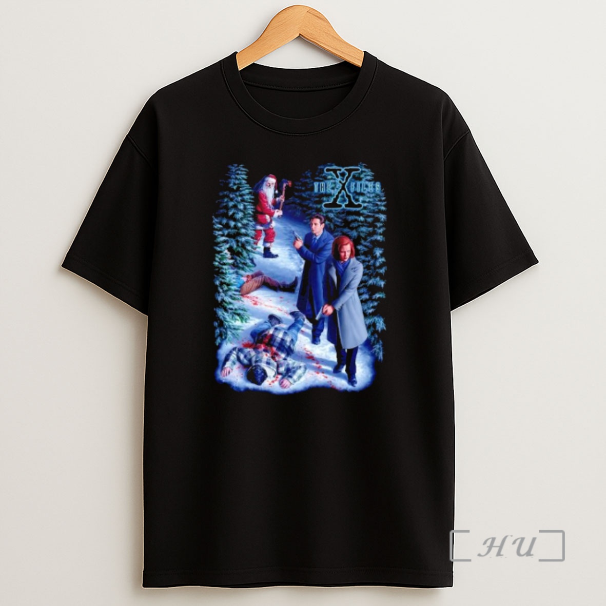 Officials The X Files Psycho Santa Premium Shirt Sweatshirt Tee
