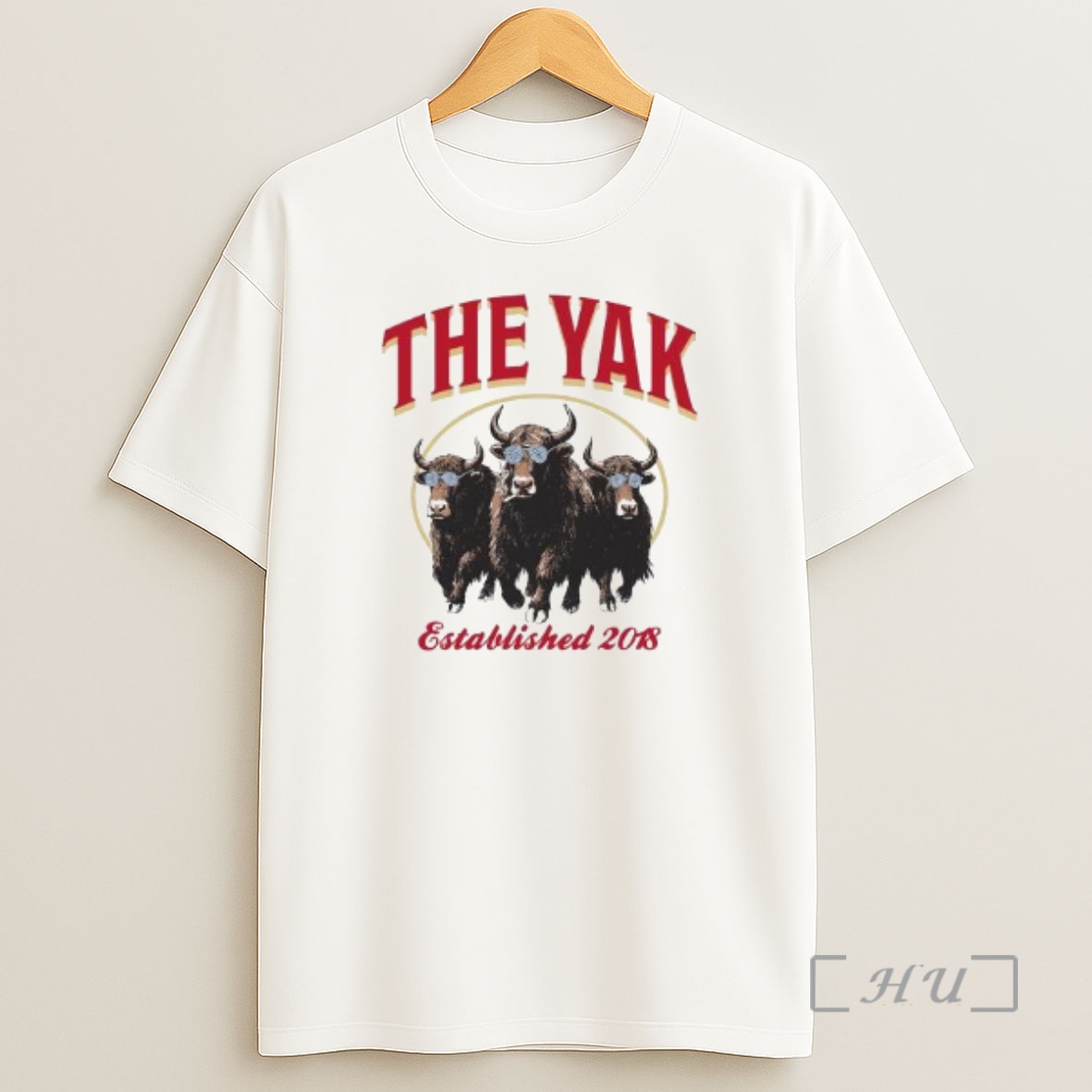 Officials The Yak Est 2018 Circle White Premium Shirt Sweatshirt Tee