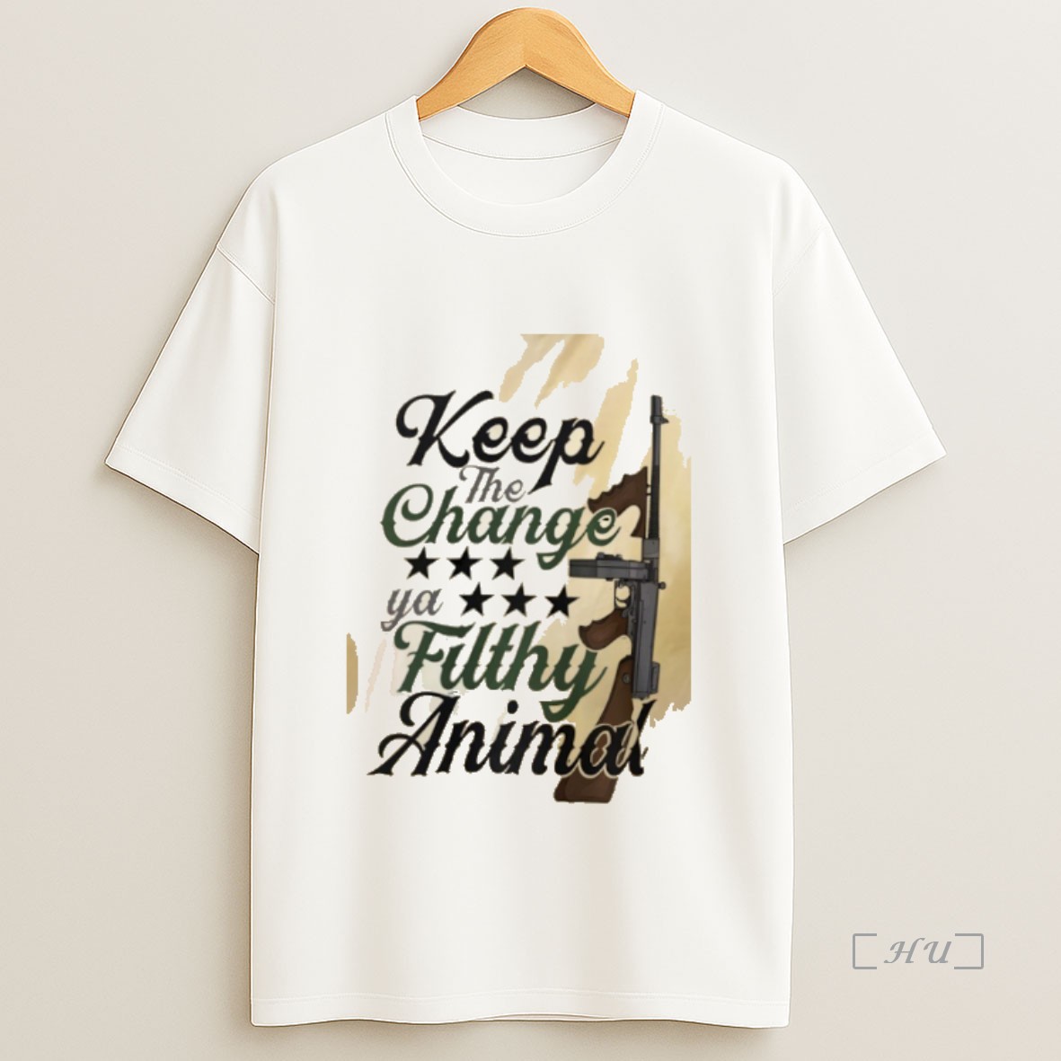 Officials The Change Ya Filthy Animal Thompson Gun Premium Shirt Sweatshirt Tee