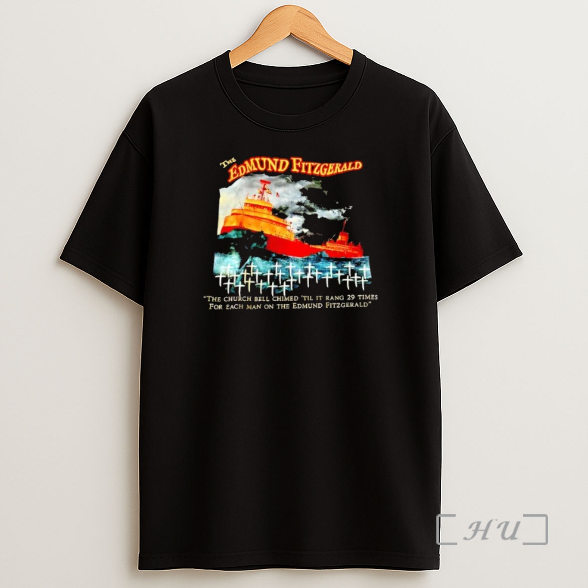 Officials The Church Bell Chimed Til It Rang 29 Times For Each Man On The Edmund Fitzgerald Premium Shirt Sweatshirt Tee