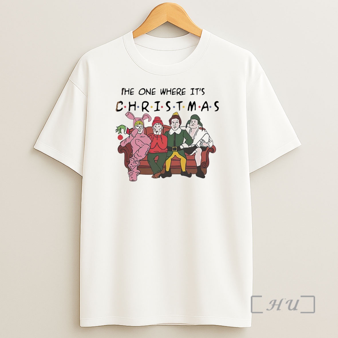 Officials The One Where Its Christmas Friends Premium Shirt Sweatshirt Tee