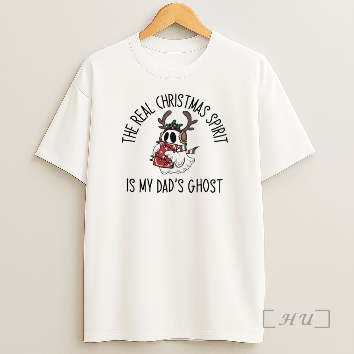 Officials The Real Christmas Spirit Is My Dads Ghost Premium Shirt Sweatshirt Tee