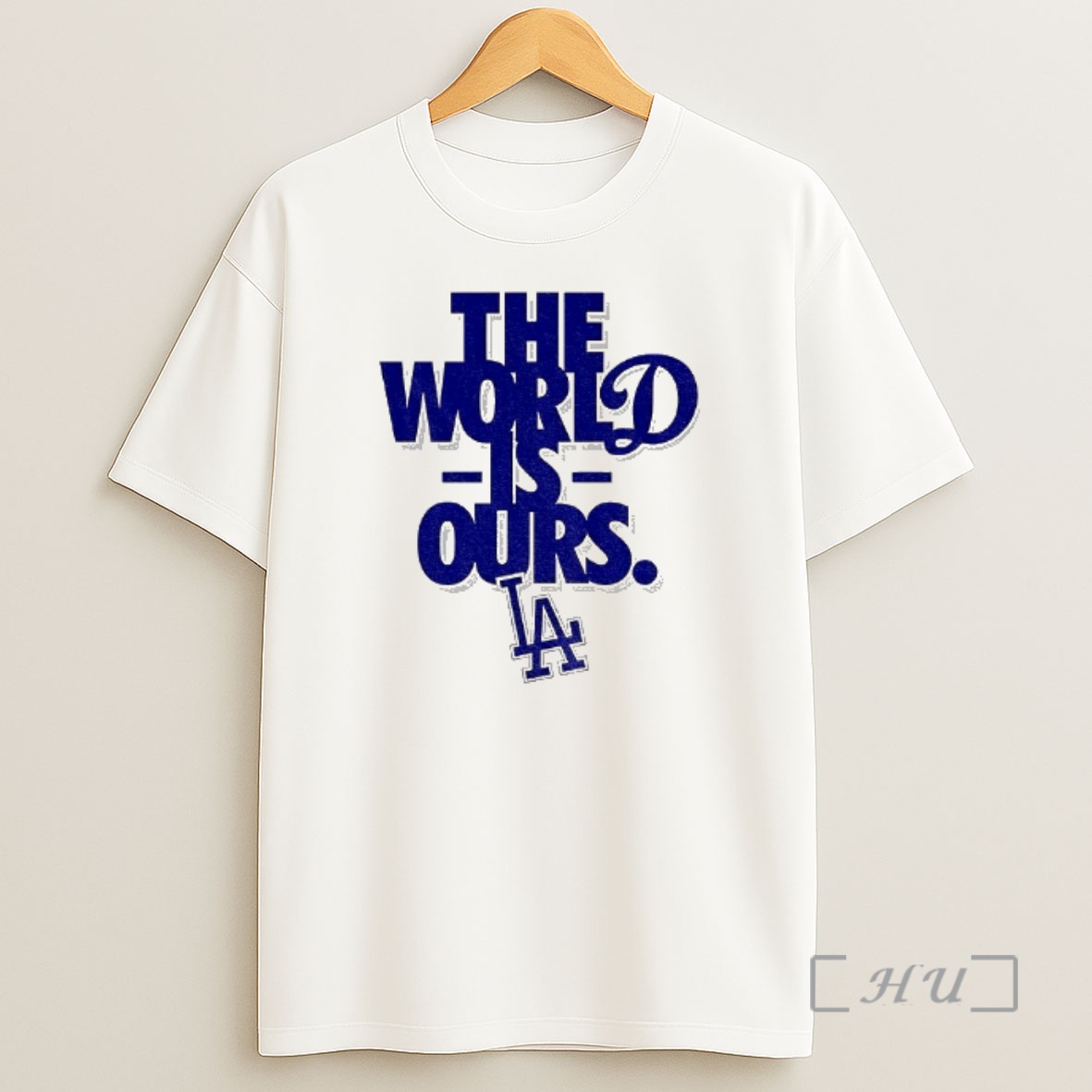 Officials The World Is Ours Los Angeles Dodgers Back 2 Back Champions Mlb Logo Premium Shirt Sweatshirt Tee