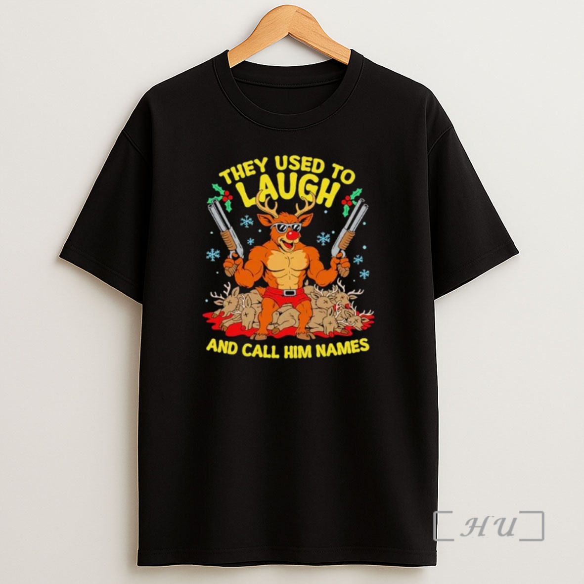 Officials They Used To Laugh And Call Him Names Rudolph Ornaments Premium Shirt Sweatshirt Tee