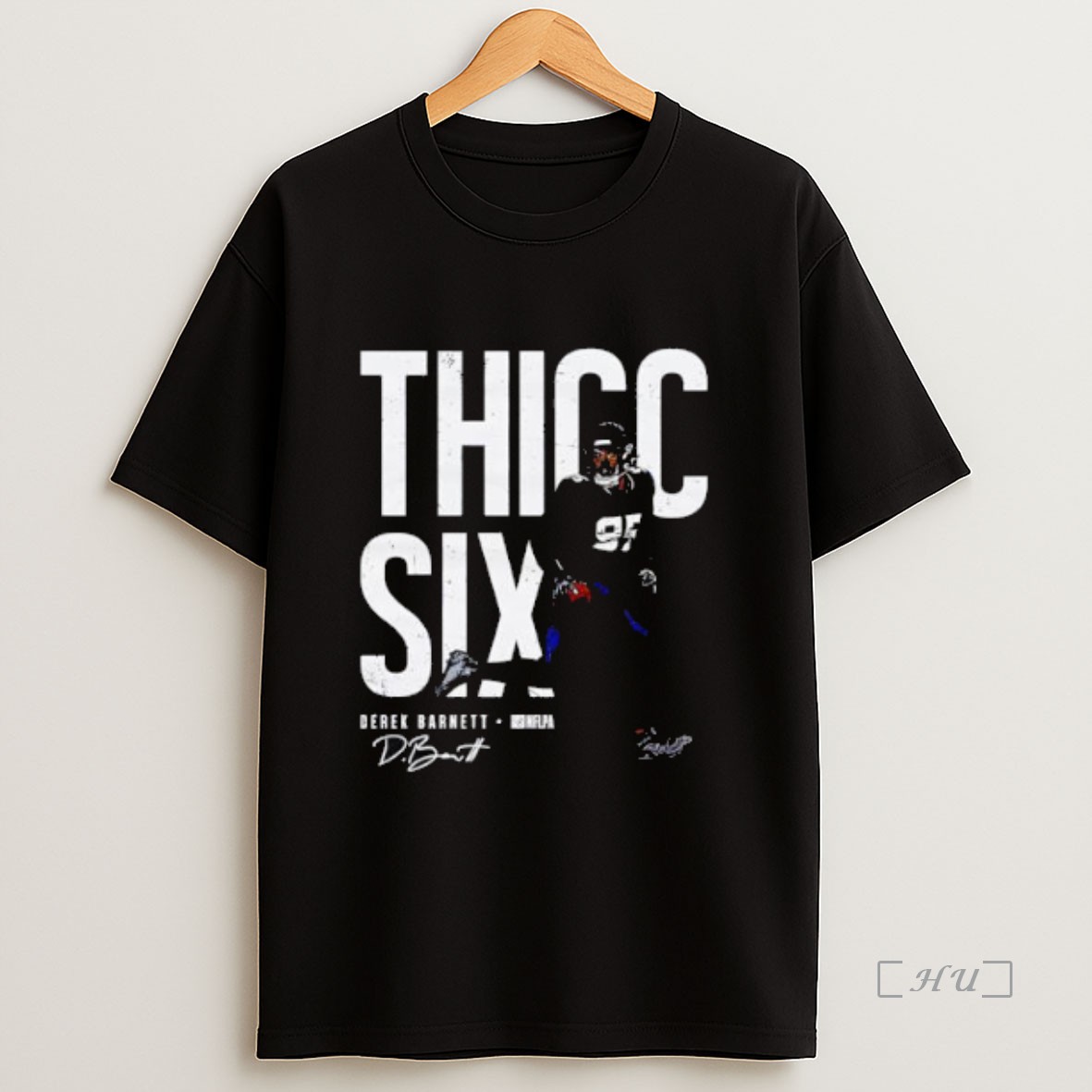 Officials Thicc Six Derek Barnett Houston Signature Premium Shirt Sweatshirt Tee