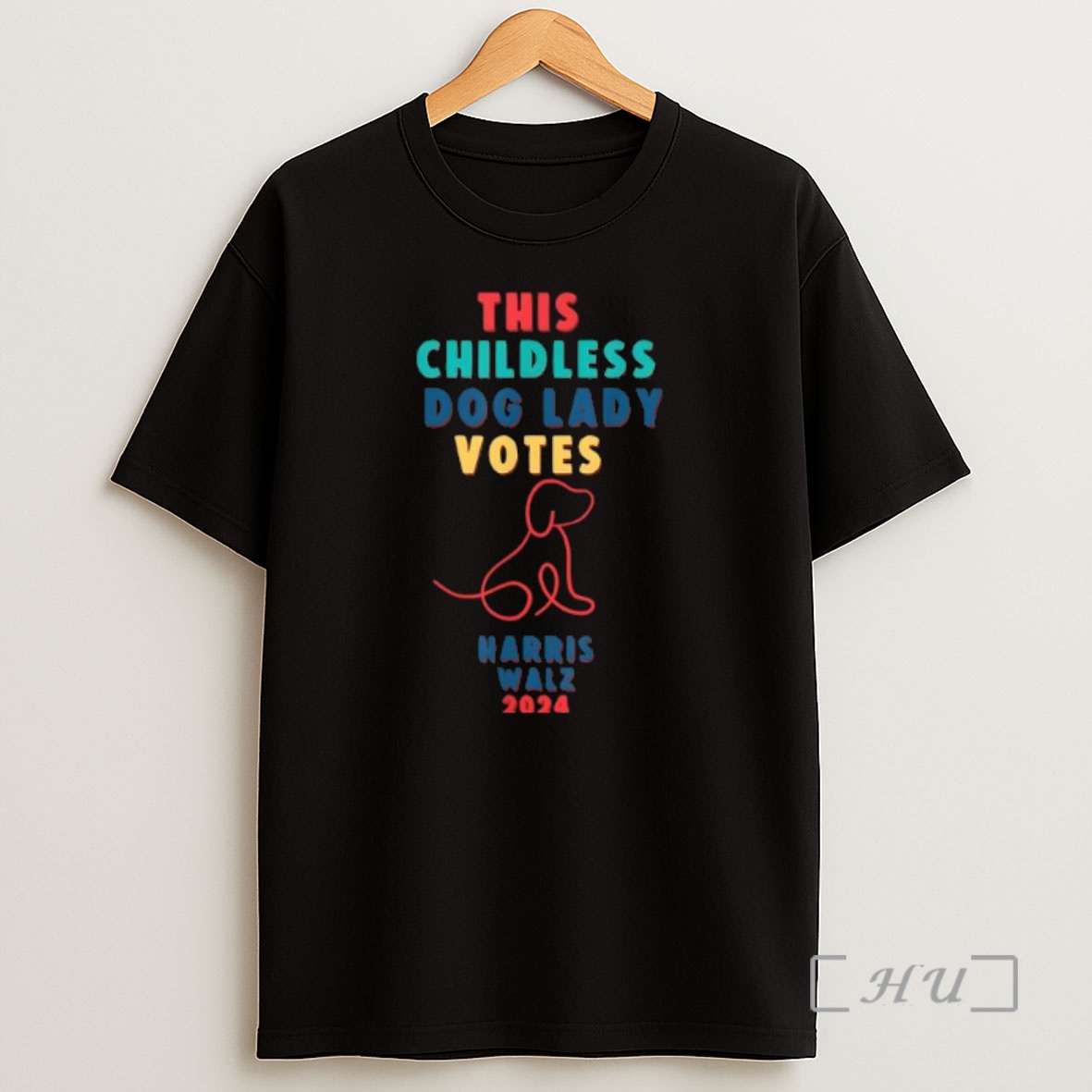 Officials This Childless Dog Lady Votes Kamala _e2_80_93 Harris Walz Premium Shirt Sweatshirt Tee