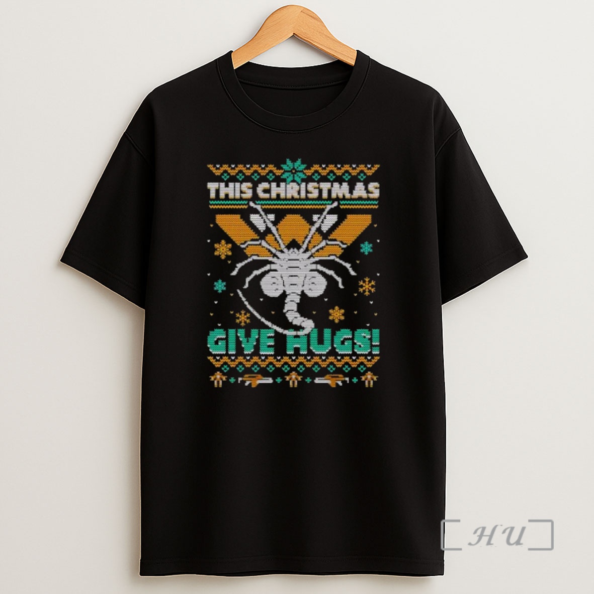 Officials This Give Hugs Ugly Christmas 2025 Premium Shirt Sweatshirt Tee