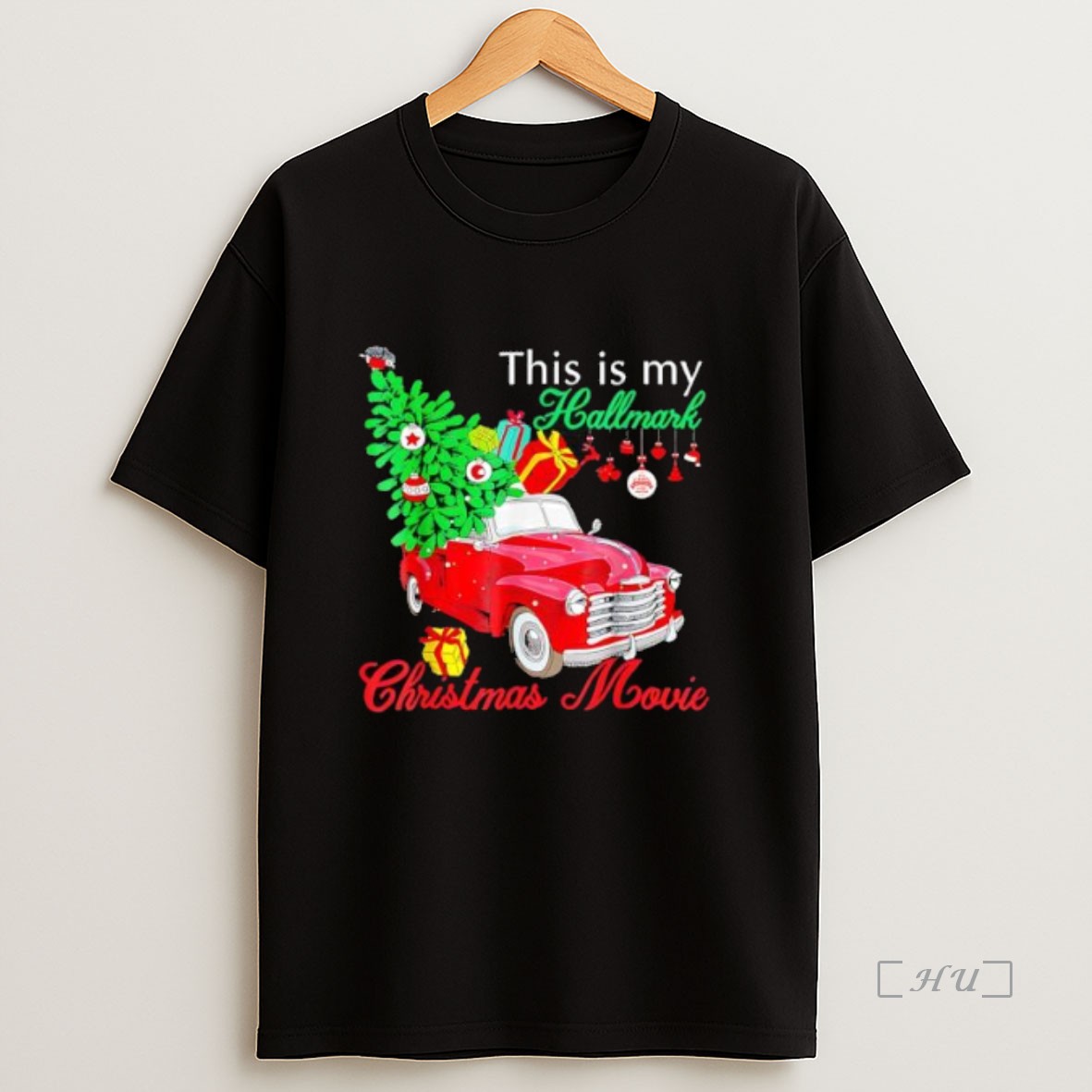 Officials This Is My Hallmark Christmas Movie Car Tree Premium Shirt Sweatshirt Tee