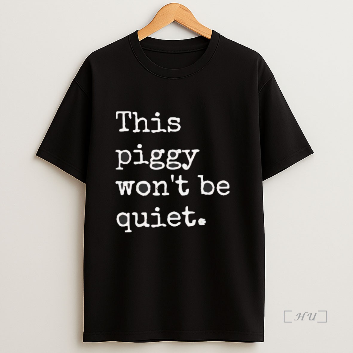 Officials This Piggy Wont Be Quiet Premium Shirt Sweatshirt Tee