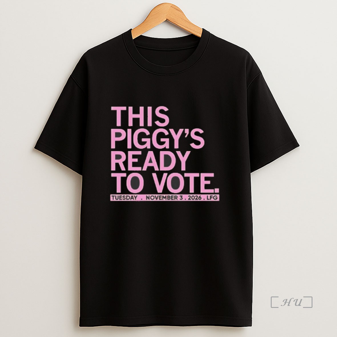 Officials This Piggys Ready To Vote 2026 Premium Shirt Sweatshirt Tee
