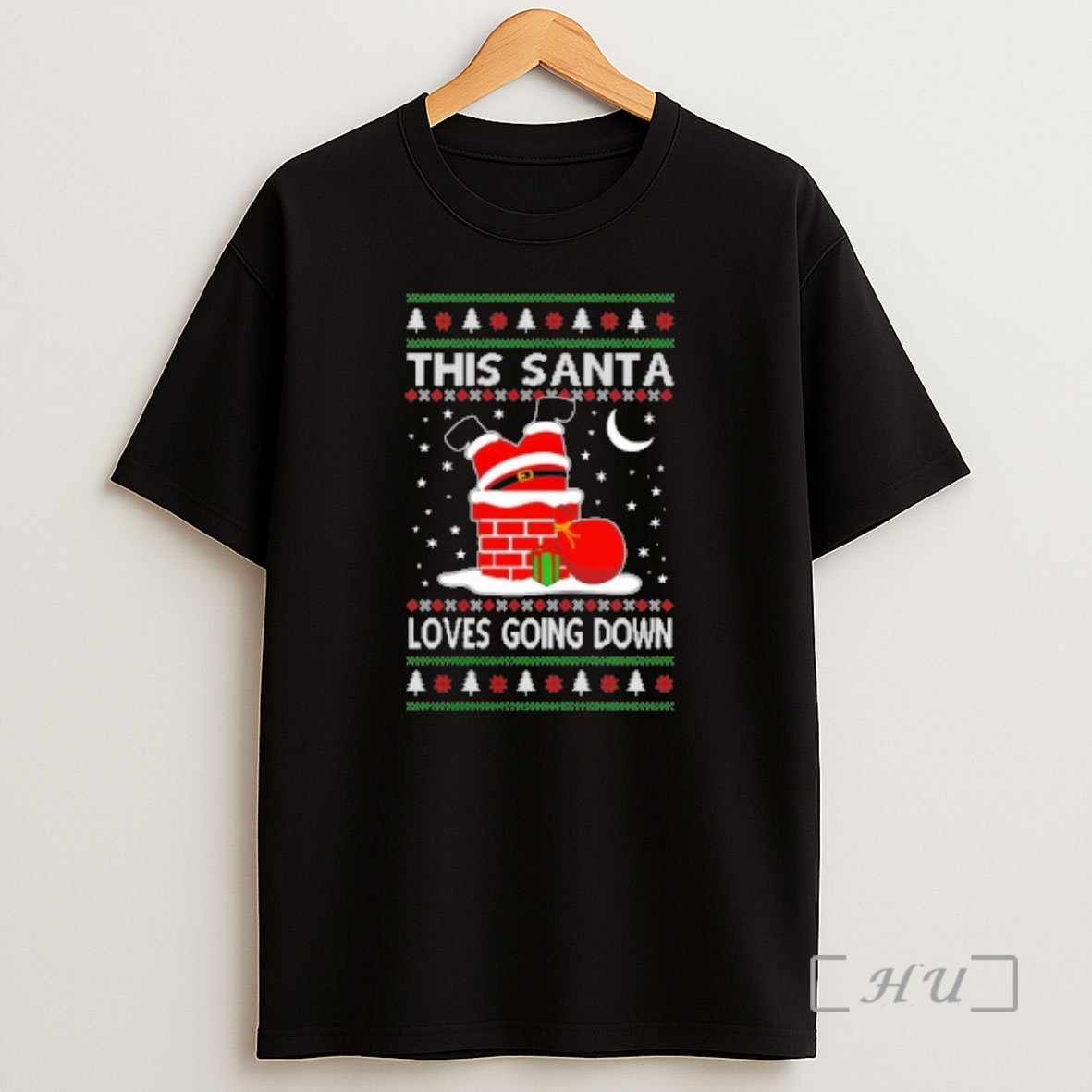 Officials This Santa Loves Going Down Ugly Christmas Sweat Premium Shirt Sweatshirt Tee