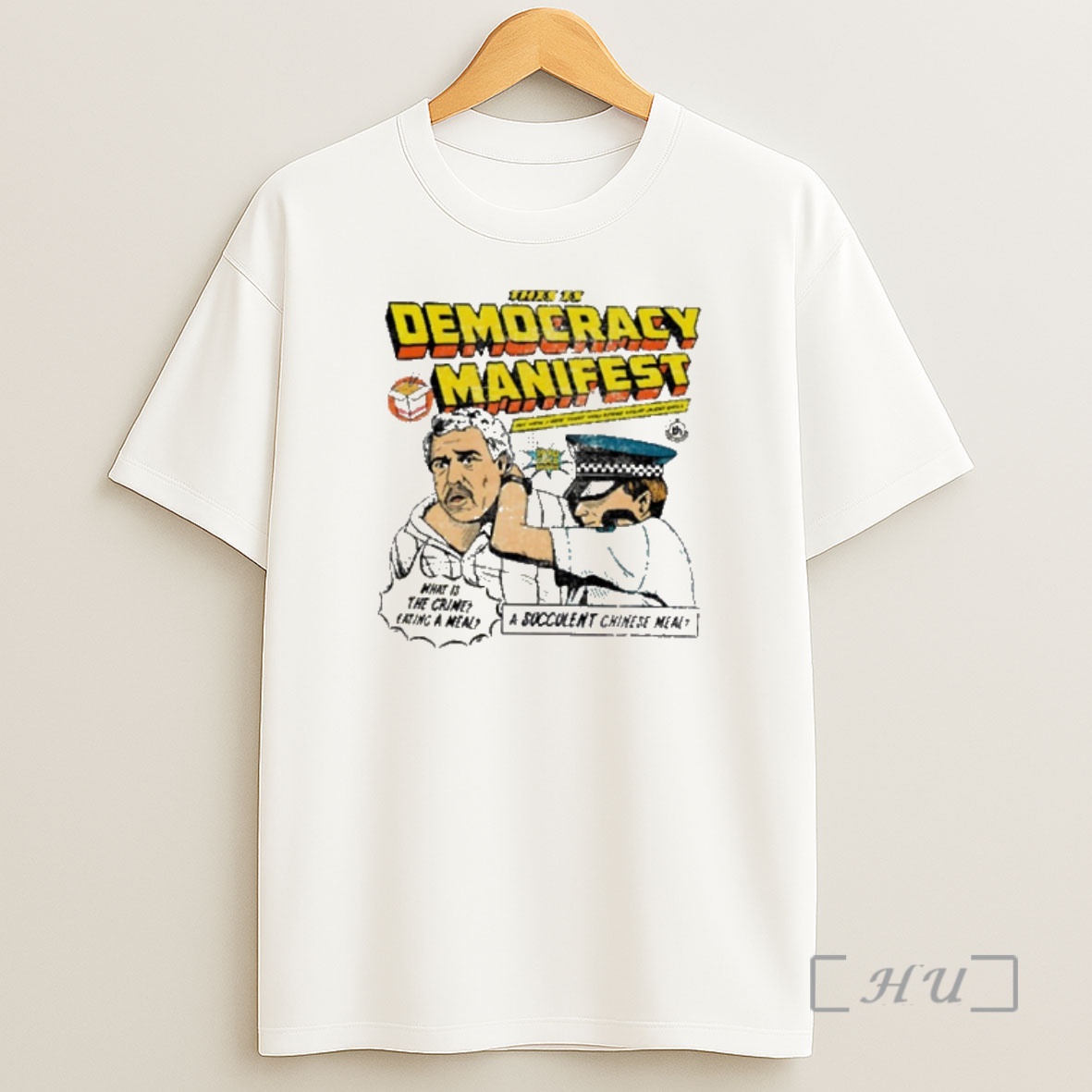 Officials This Is Democracy Manifest What Is The Crime Eating Premium Shirt Sweatshirt Tee