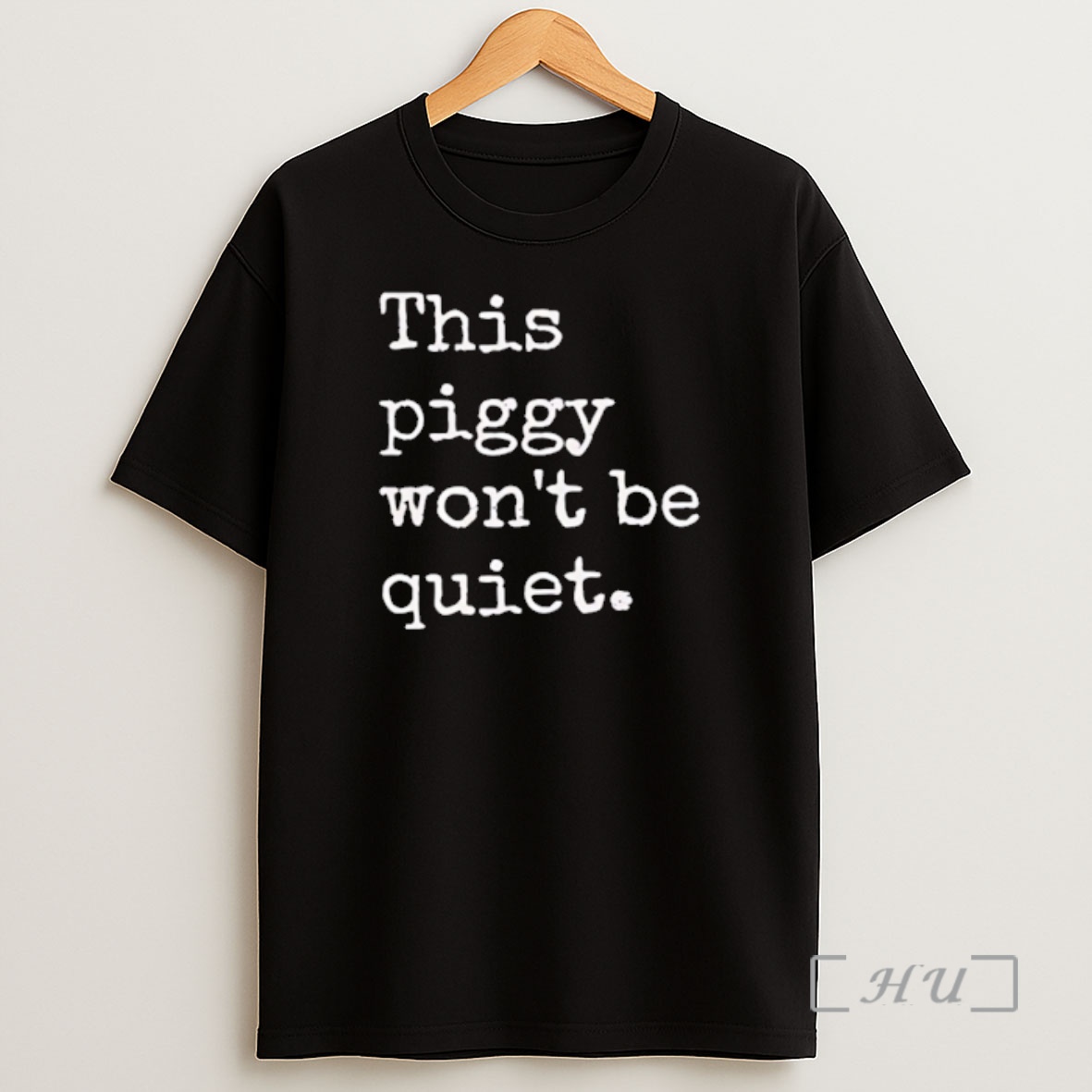 Officials This Piggy Wont Be Quiet Trump Premium Shirt Sweatshirt Tee