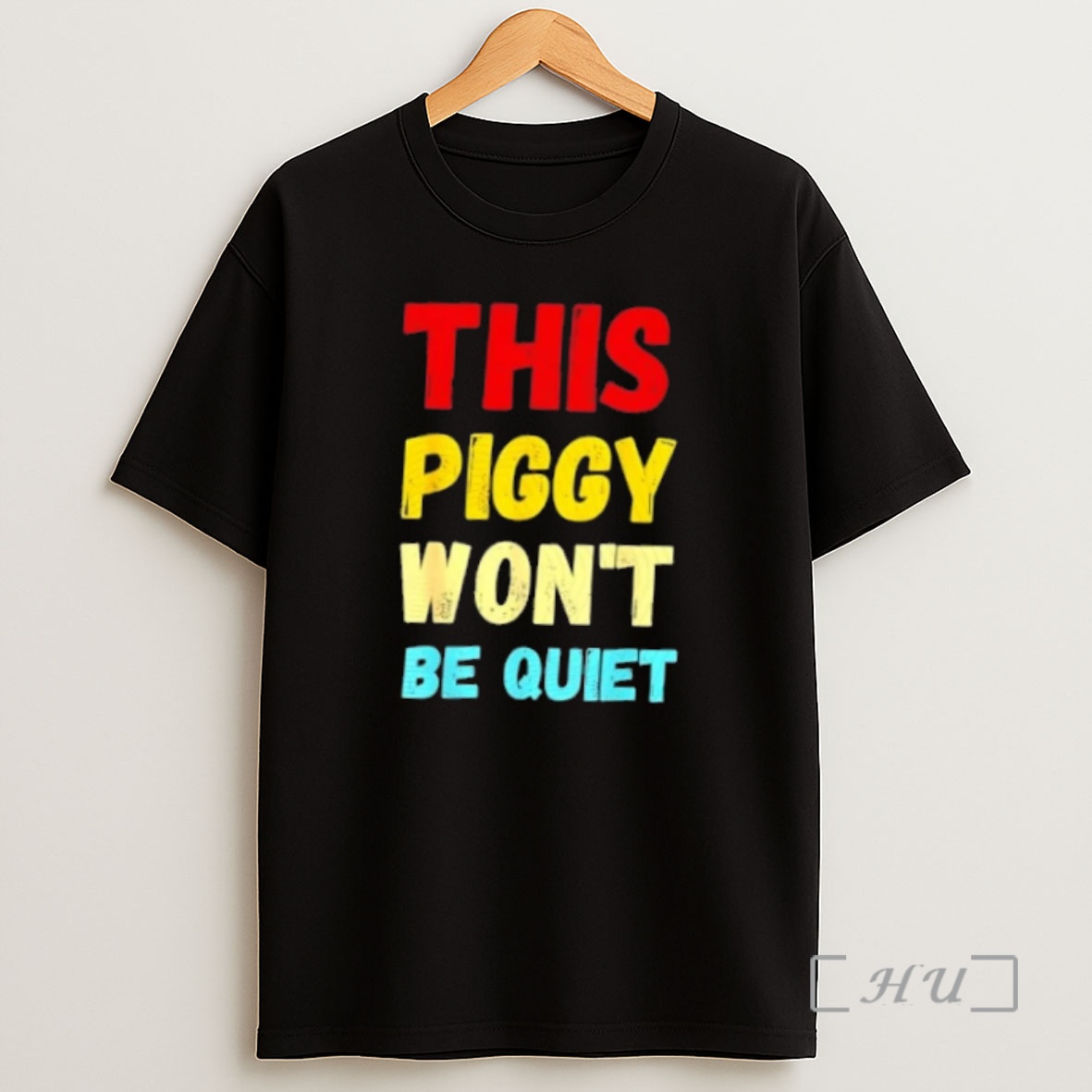 Officials This Piggy Wont Be Quiet Quotes Premium Shirt Sweatshirt Tee