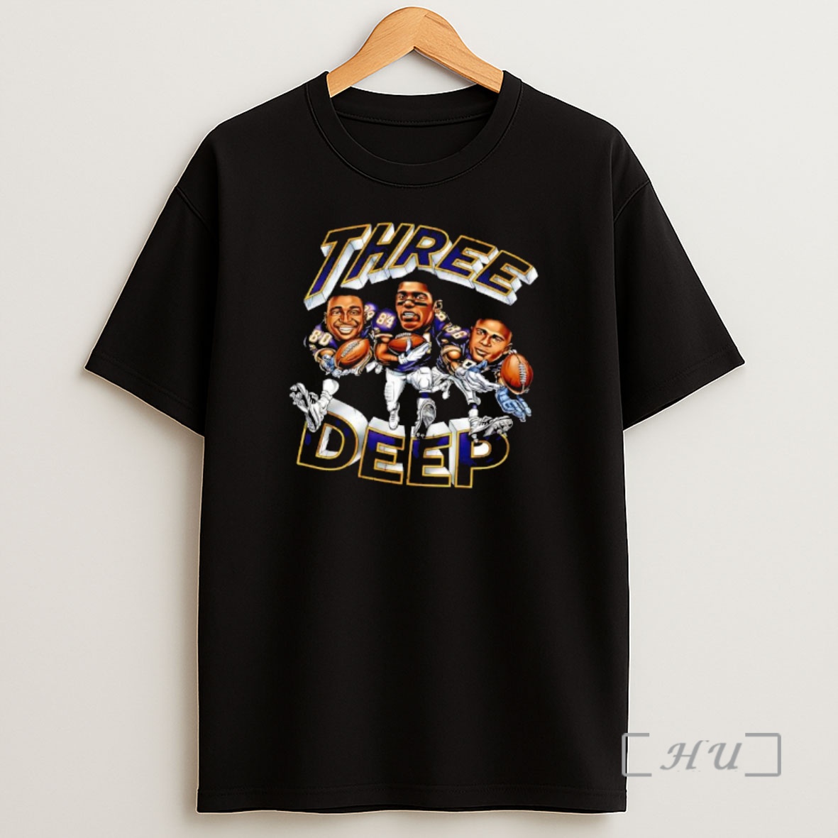 Officials Three Deep Minnesota Vikings Wide Receiver Premium Shirt Sweatshirt Tee
