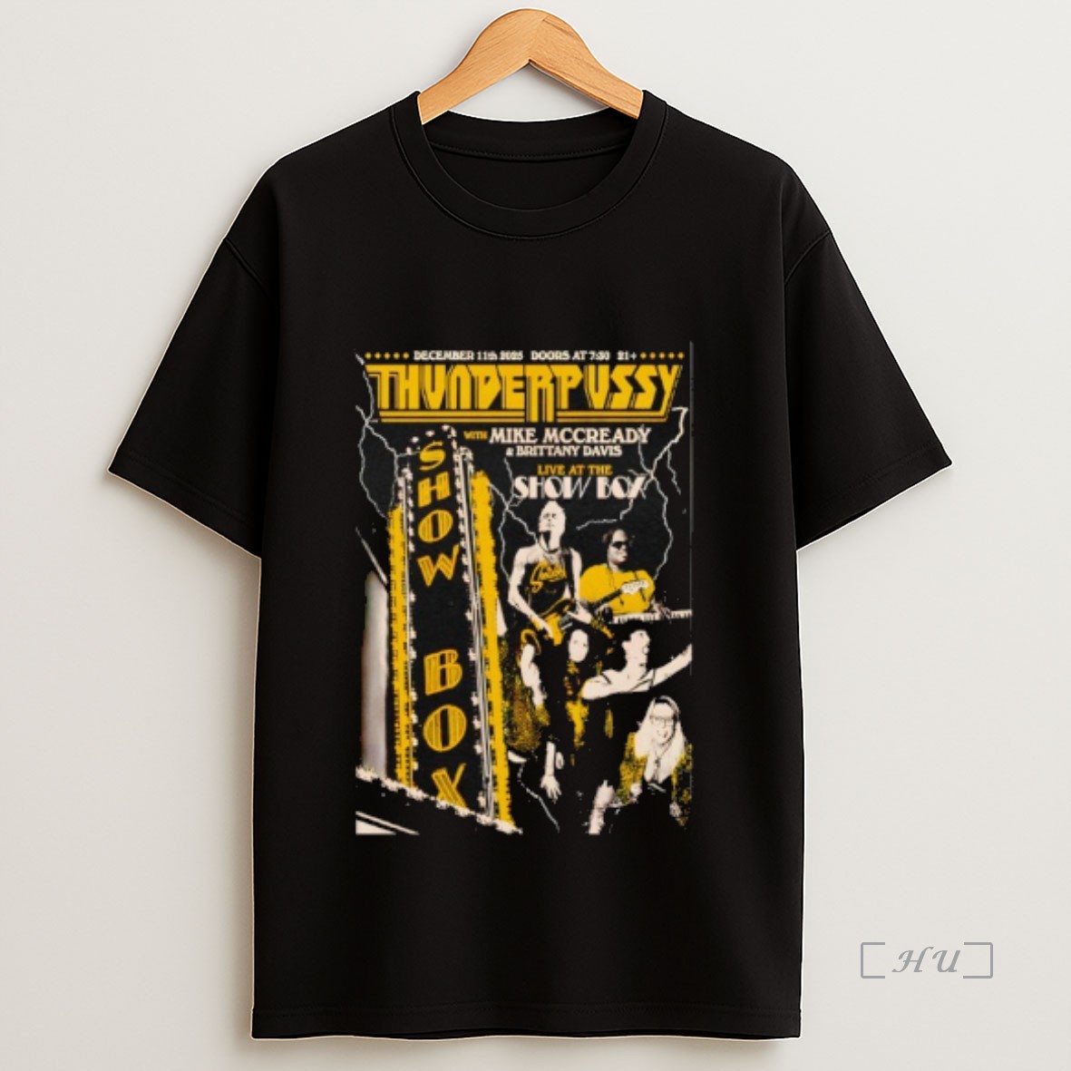 Officials Thunderpussy Dec 11 2025 The Showbox In Seattle Wa Premium Shirt Sweatshirt Tee