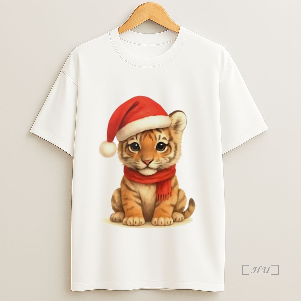 Officials Tiger Baby Christmas Personalized Ornaments White Premium Shirt Sweatshirt Tee
