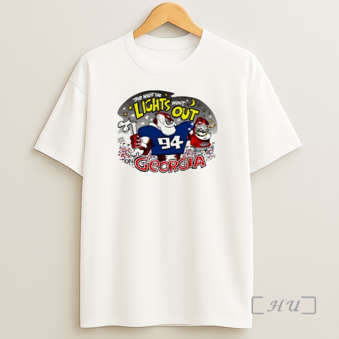 Officials Tigers Vs Bulldogs The Night The Lights Went Out On Georgia Mascot Premium Shirt Sweatshirt Tee