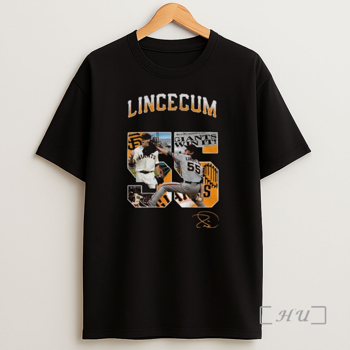 Officials Tim Lincecum 55 San Francisco Giants Win It Signature Premium Shirt Sweatshirt Tee