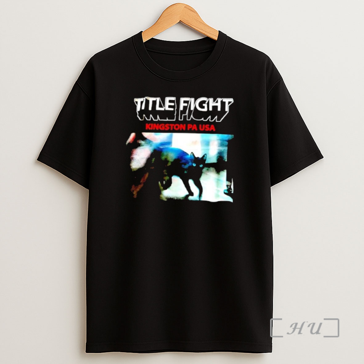 Officials Title Fight Kingston Pa Usa Band Cat Premium Shirt Sweatshirt Tee