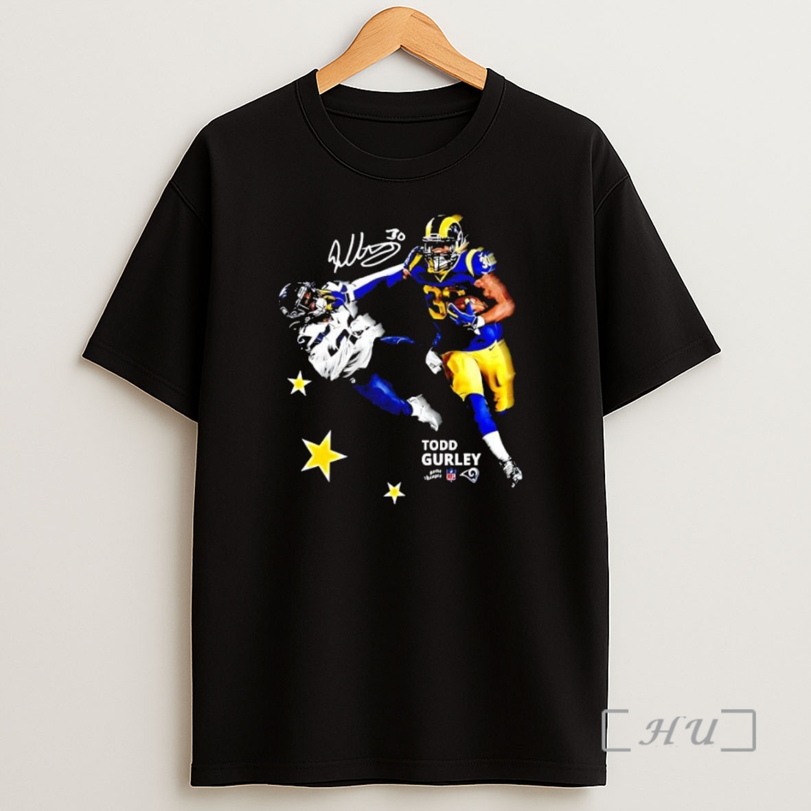 Officials Todd Gurley Ii Los Angeles Rams Running Back Signature Premium Shirt Sweatshirt Tee