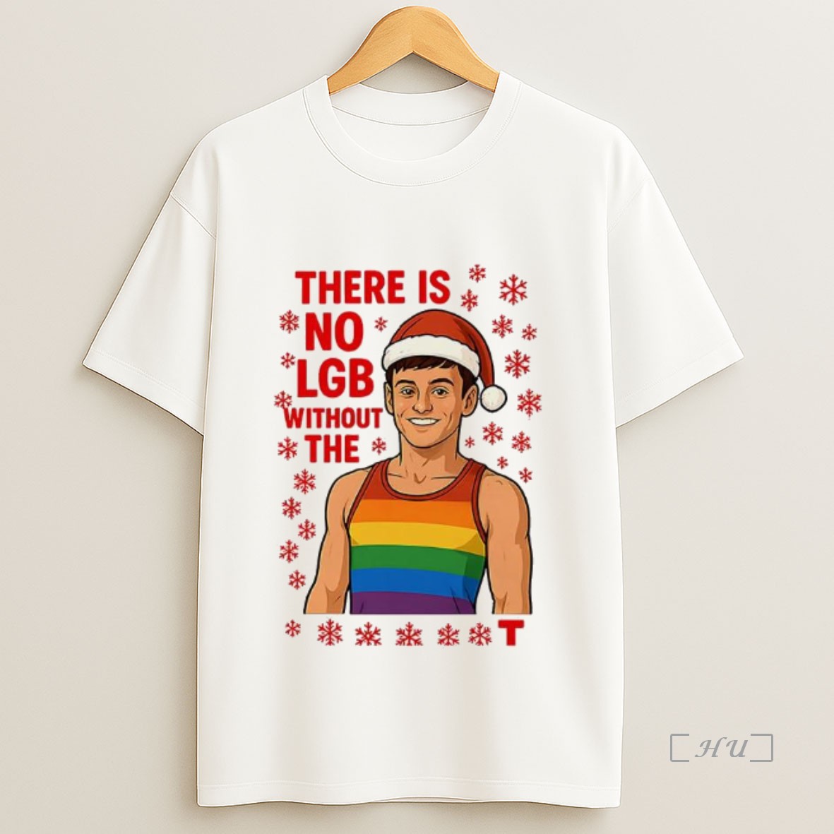 Officials Tom Daley There Is No Lgb Without The T Christmas Meme Premium Shirt Sweatshirt Tee