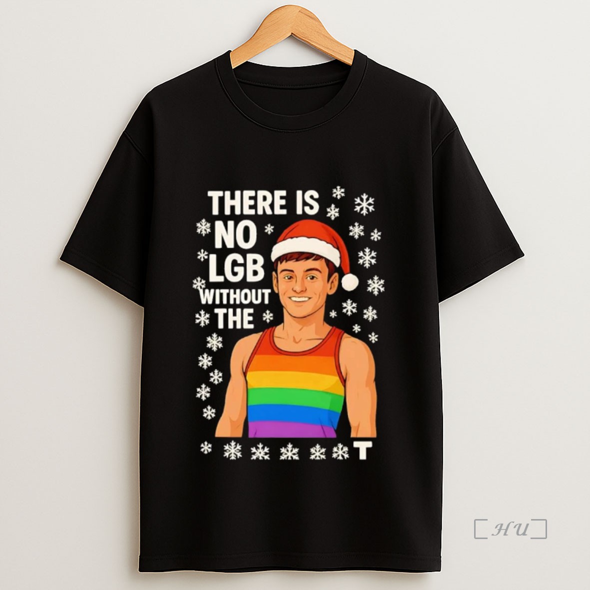 Officials Tom Daley There Is No Lgb Without The T Christmas Premium Shirt Sweatshirt Tee