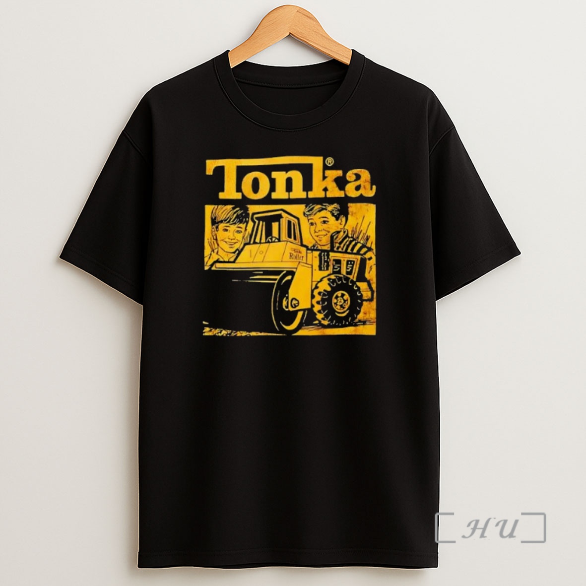 Officials Tonka Kids And Truck Gold Retro Premium Shirt Sweatshirt Tee