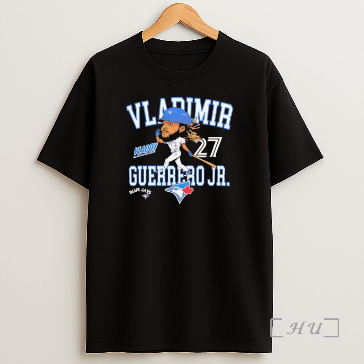 Officials Toronto Blue Jays Vladimir Guerrero Jr Vladdy Caricature Logo Premium Shirt Sweatshirt Tee