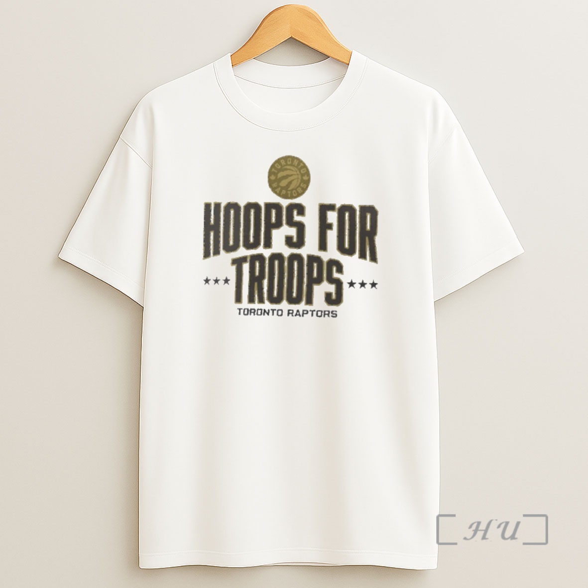 Officials Toronto Raptors Nba Hoops For Troops Premium Shirt Sweatshirt Tee