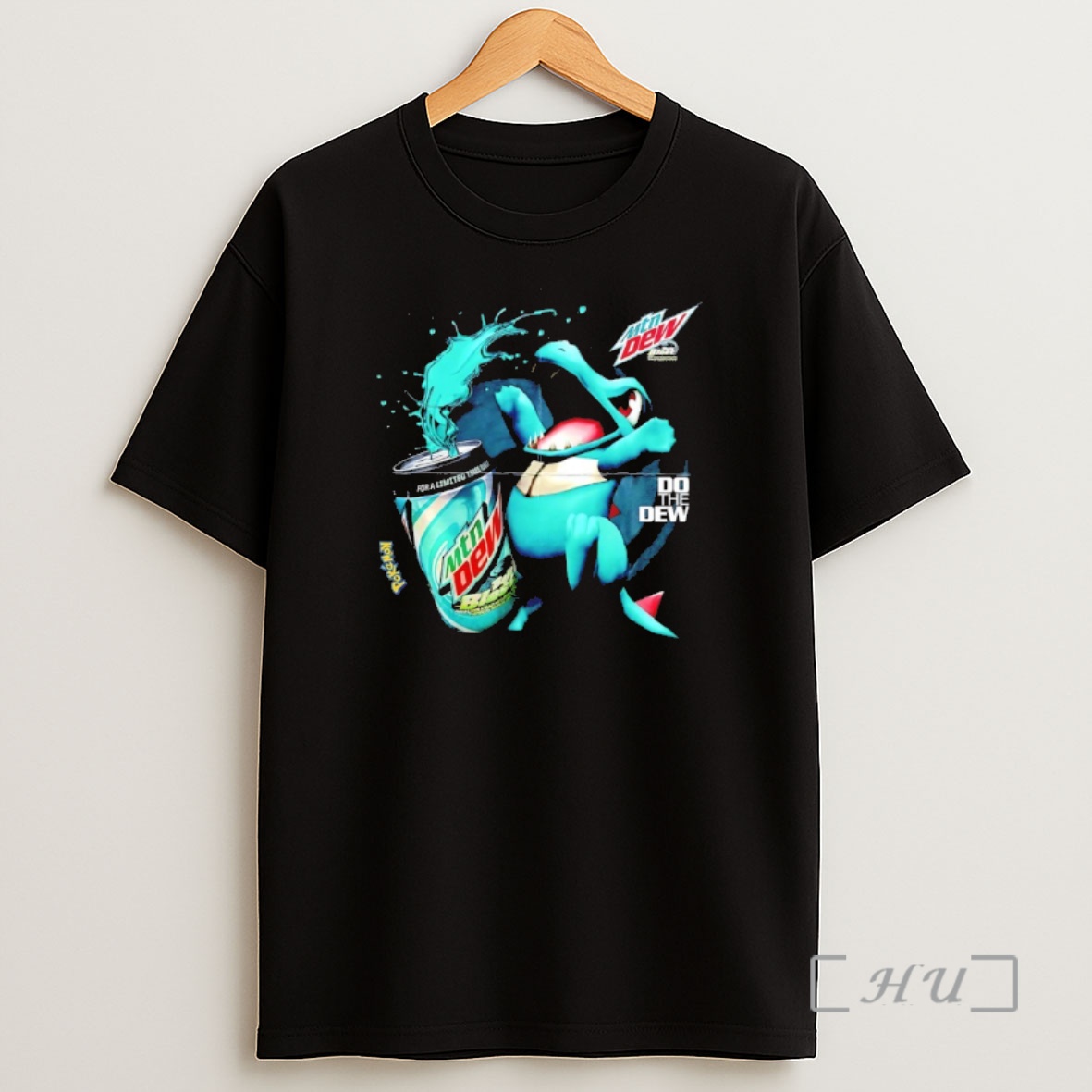 Officials Totodile Pokemon Do The Mtn Dew Premium Shirt Sweatshirt Tee