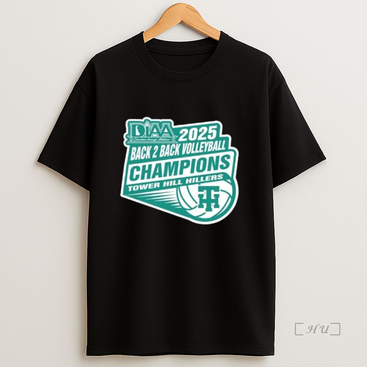 Officials Tower Hill Hillers Back 2 Back Diaa Volleyball Champions Premium Shirt Sweatshirt Tee