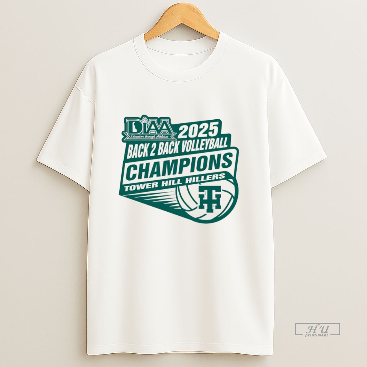 Officials Tower Hill Hillers Diaa Back To Back 2025 Volleyball Back 2 Back Champions Christmas Sweatshirt Tee