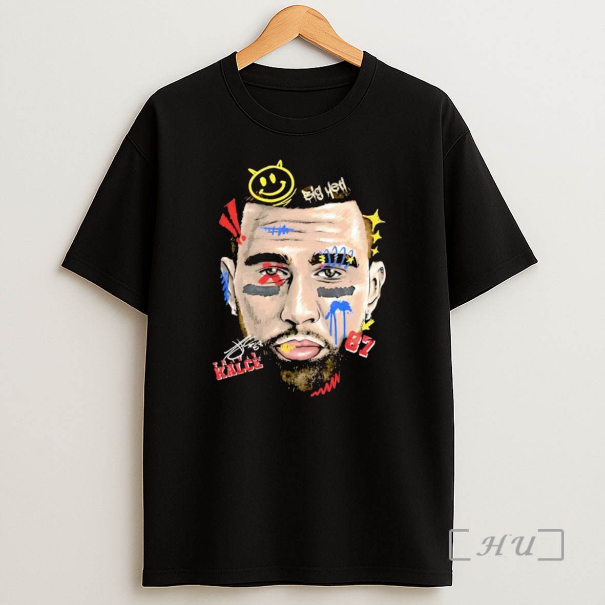 Officials Travis Kelce Big Yeti Portrait Premium Shirt Sweatshirt Tee