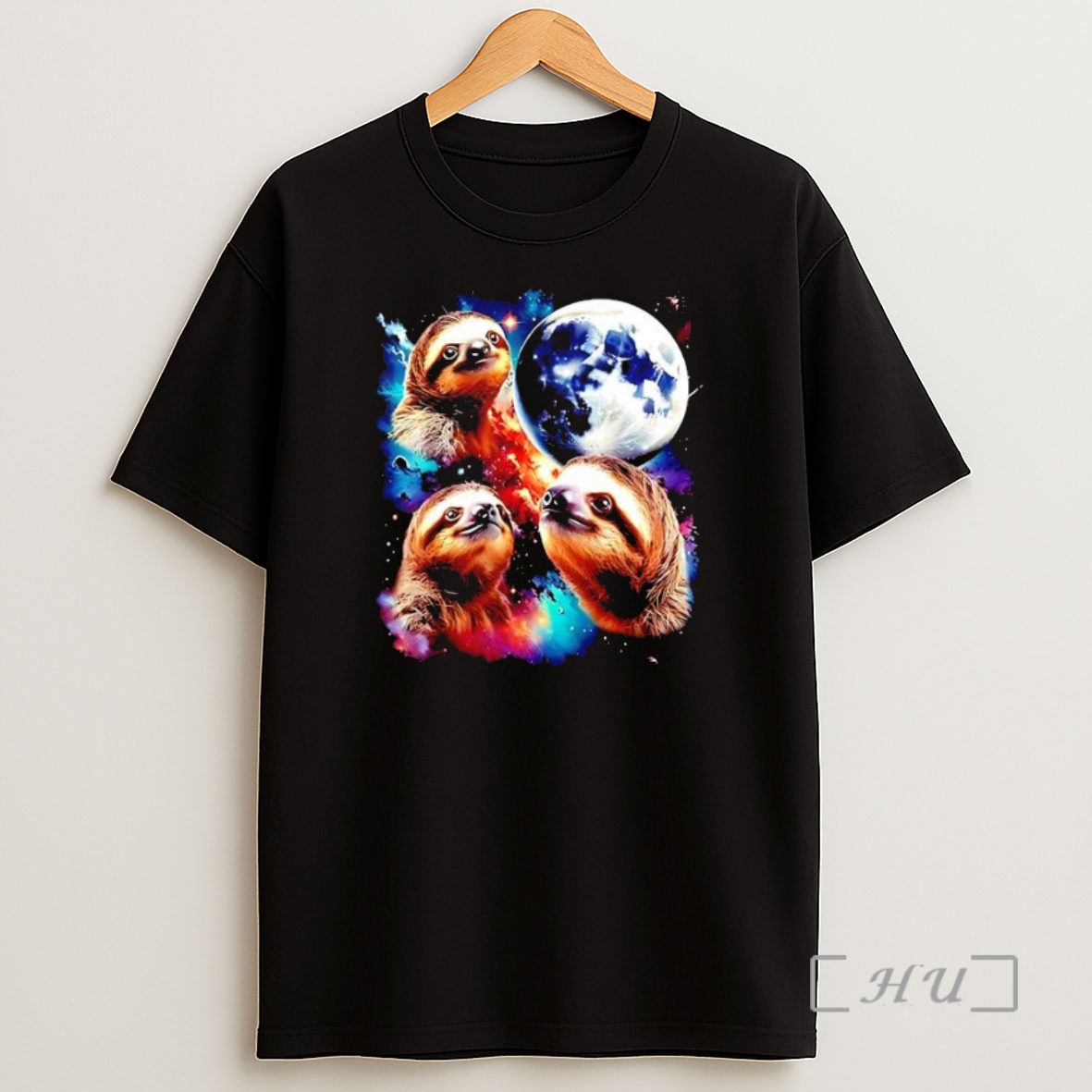 Officials Triple Moon Sloths Graphic Premium Shirt Sweatshirt Tee