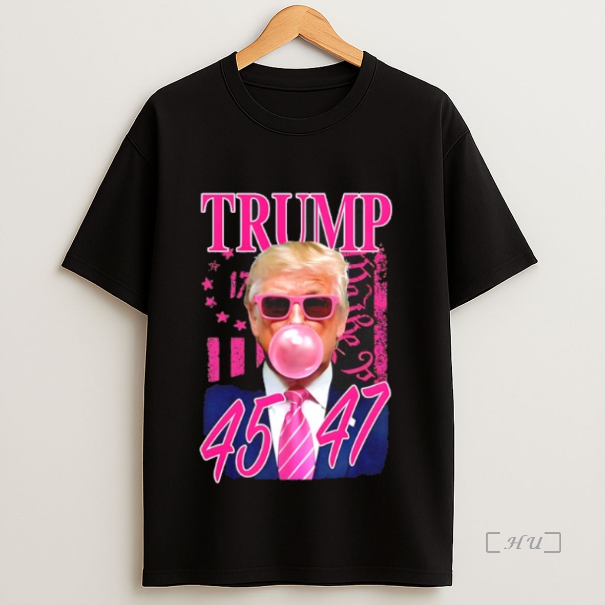 Officials Trump 45 47 Bubble Gum Kids Pink Premium Shirt Sweatshirt Tee