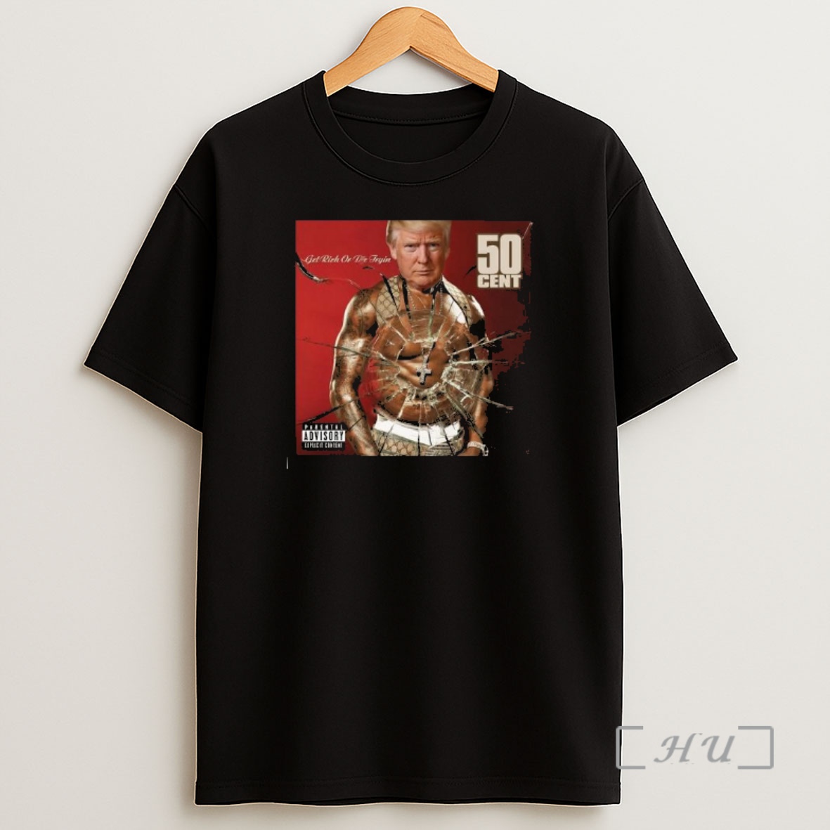 Officials Trump 50 Cent Get Rich Or Die Tryin Premium Shirt Sweatshirt Tee