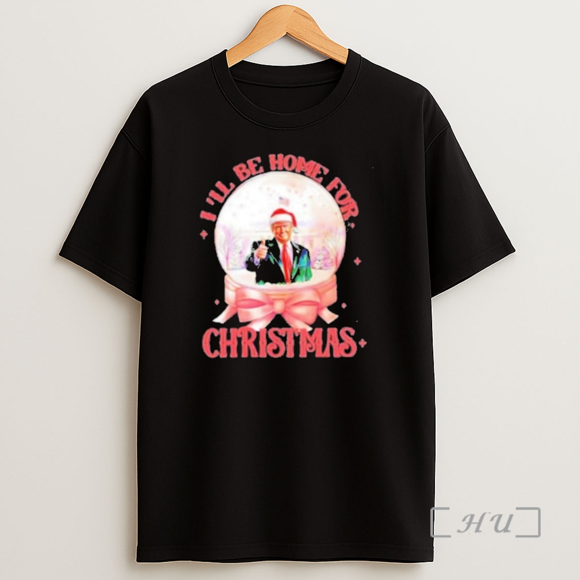Officials Trump Ill Be Home For Christmas White House Black Premium Shirt Sweatshirt Tee