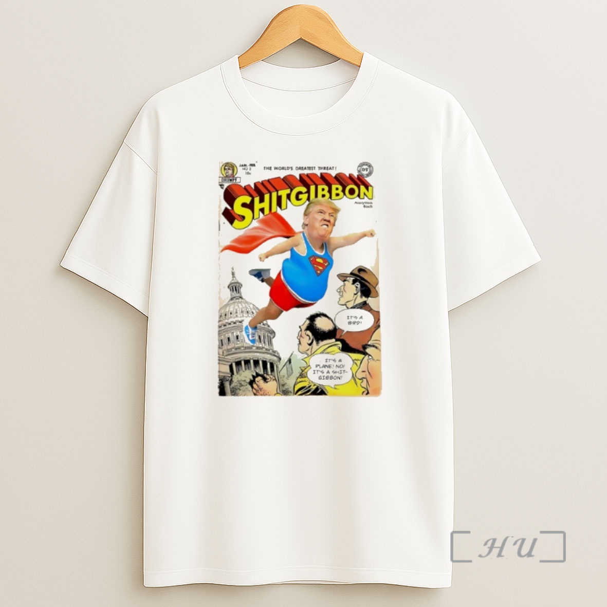 Officials Trump Shitgibbon Its A Bird Meme Premium Shirt Sweatshirt Tee