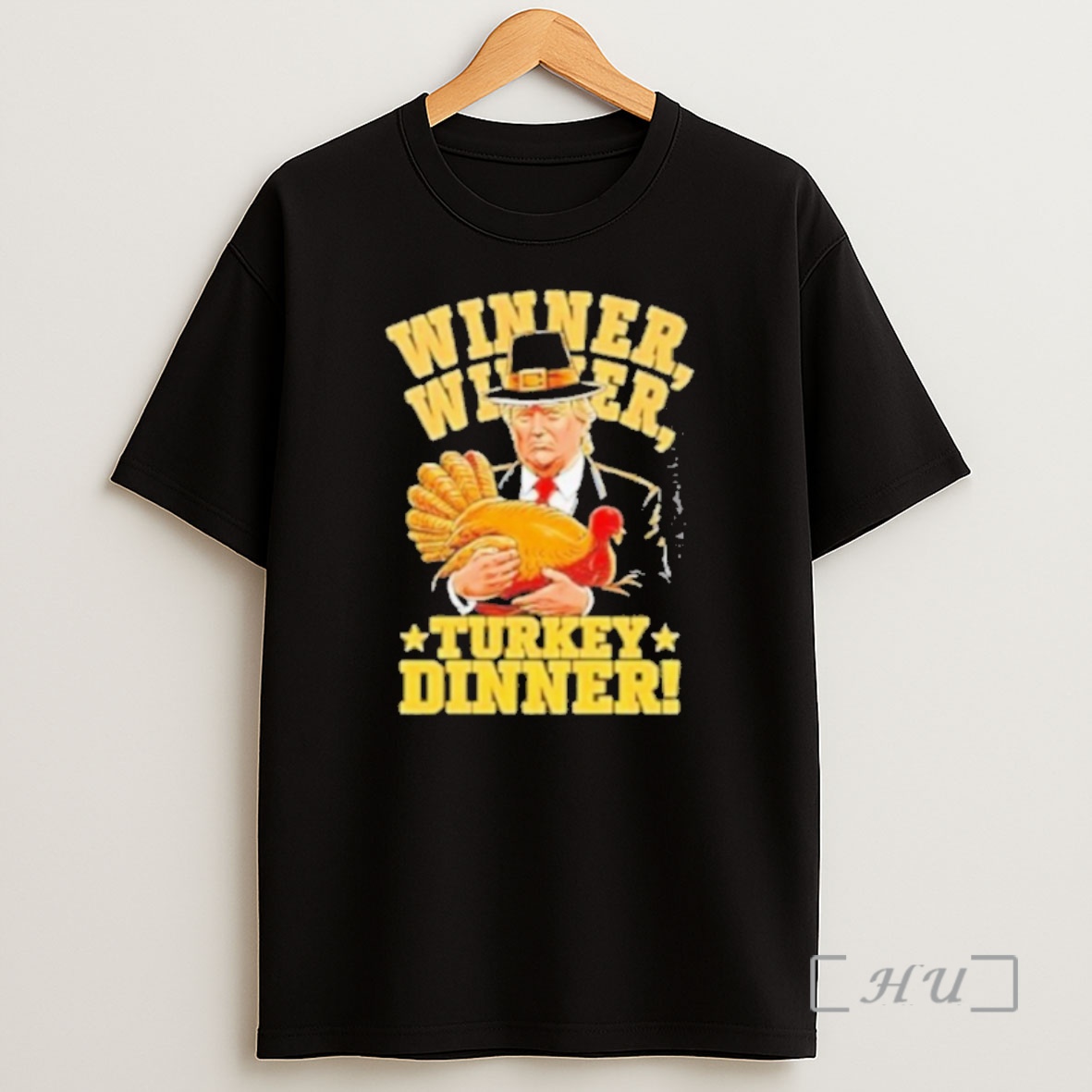 Officials Trump Winner Winner Turkey Dinner Thanksgiving Retro Black Premium Shirt Sweatshirt Tee