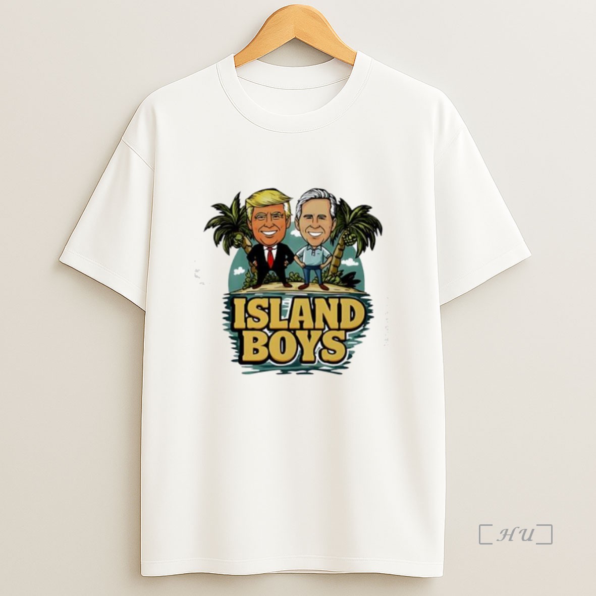 Officials Trump And Bush Island Boys Cartoon Premium Shirt Sweatshirt Tee