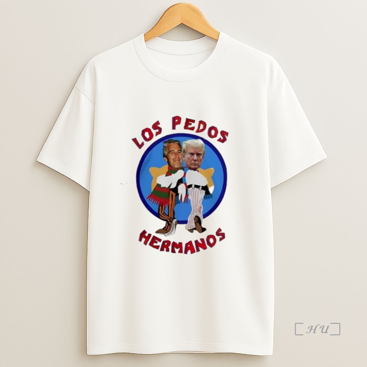 Officials Trump And Bush Los Pollos Hermanos Cartoon Premium Shirt Sweatshirt Tee
