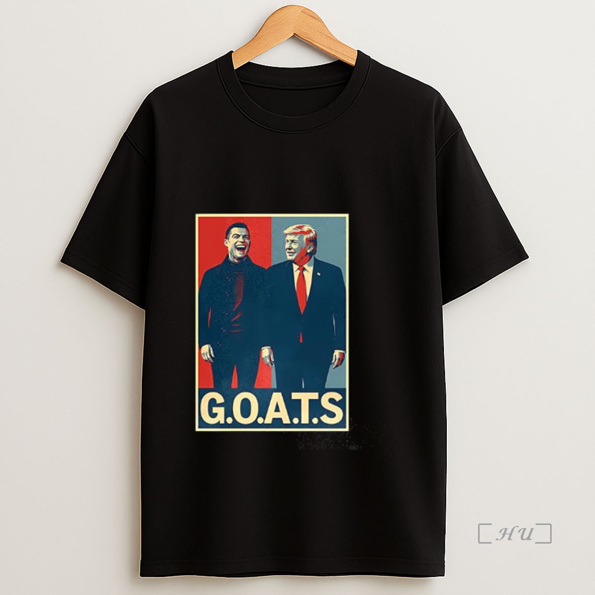 Officials Trump And Ronaldo Goats Dark Premium Shirt Sweatshirt Tee